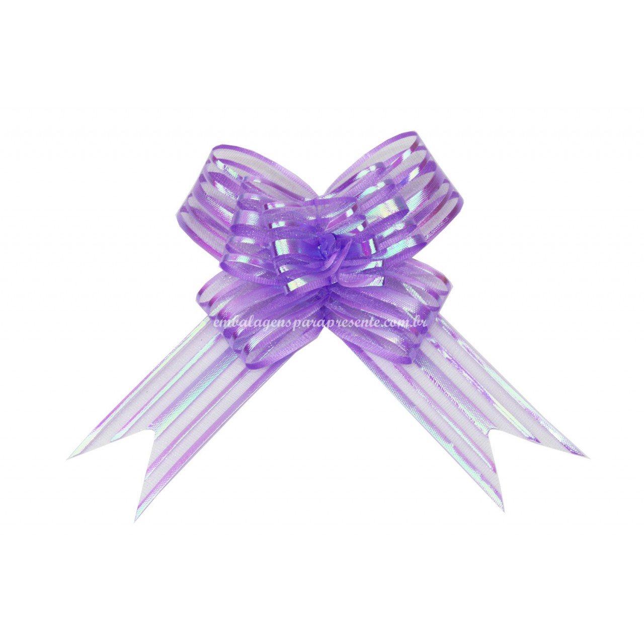 Laço Fácil Organza 30x480mm (PCT C/05 UN) Lilás